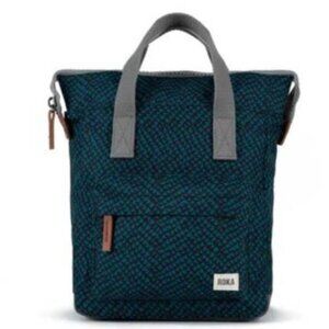 NWT Ori London Bantry Backpack in Deep Teal Snake Small